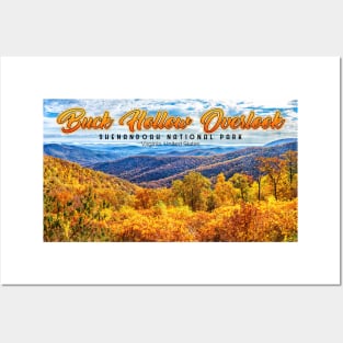 Buck Hollow Overlook Shenandoah National Park Posters and Art